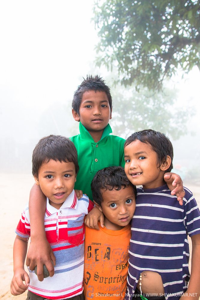 Kids from Cheerapunji, Meghalaya